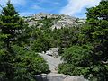 August 26, 2005 - Monadnock Mountain, New Hampshire.<br />The top from our lunch stop with Joyce somewhere at or near the top.<br />(Joyce was the only one of the three of us who made it to the top).