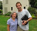 August 31, 2005 - Northampton, Massachusetts.<br />Trip to pick up our new bedroom dressers.<br />Joyce and Kenneth R. Salem, the craftsman who made the dressers.