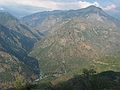August 14, 2005 - Kings Canyon National Park, California.<br />Junction of Middle and South Fork Kings River seen from Junction vista point on CA-180.