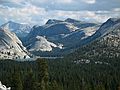August 17, 2005 - Yosemite National Park, California.<br />View from Olmsted Point in the direction of Tenaya Lake.