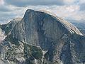 August 17, 2005 - Yosemite National Park, California.<br />Nine mile hike from CA-120 at Porcupine Creek to North Dome and back.<br />Half Dome from North Dome.