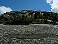 Sept. 4, 2005 - Mount Cardigan, New Hampshire.<br />View of Cardigan from Mowglis Trail on the way to Firescrew.
