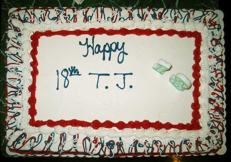 October 2, 2005 - Tiki Lau II Restaurant, Amesbury, Massachusetts.<br />T.J.'s 18th birthday celebration.