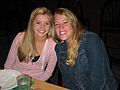 October 2, 2005 - Tiki Lau II Restaurant, Amesbury, Massachusetts.<br />T.J.'s 18th birthday celebration<br />Kayla and Lindsay.