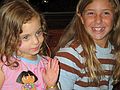 October 2, 2005 - Tiki Lau II Restaurant, Amesbury, Massachusetts.<br />T.J.'s 18th birthday celebration<br />Miranda and Marissa.