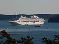 October 28, 2005 - Acadia National Park, Mount Desert Island, Maine.<br />A cruise ship that arrived this morning from Quebec City via Halifax.<br />Sea Princess, 77,000 tons, 856 feet long.