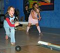 Amy and Zoe.<br />Arianna's 8th birthday party.<br />November 5, 2005 - Leo's Super Bowl, Amesbury, Massachusetts.