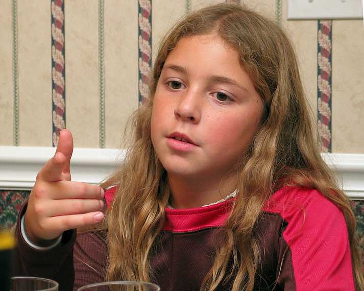 Marissa.<br />Arianna's 8th birthday party continued.<br />November 5, 2005 - South Hampton, New Hampshire.