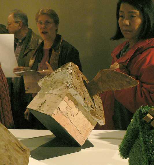 "Sustainability" by Joyce.<br />"Ourchitecture" at Newport Museum of Art.<br />November 12, 2005 - Newport, Rhode Island.