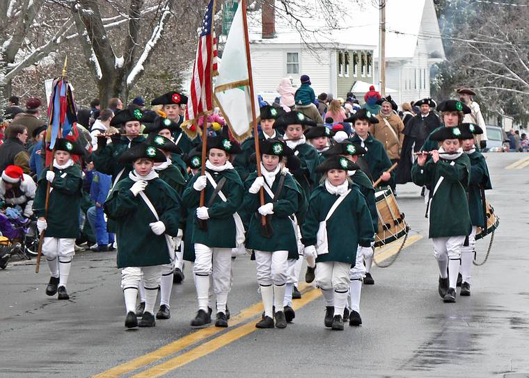 Santa Parade.<br />Dec. 4, 2005 - Merrimac, Massachusetts.