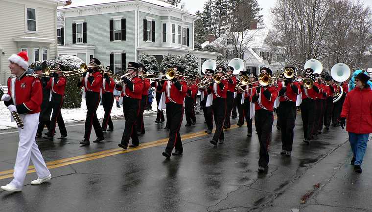 Santa Parade.Dec. 4, 2005 - Merrimac, Massachusetts.