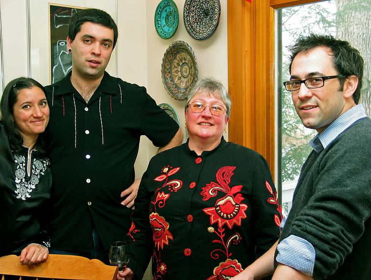 Melody, Sati, Norma, and Julian.<br />Dec. 25, 2005 - Merrimac, Massachusetts.