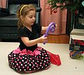 Miranda.<br />Miranda's 4th birthday and Melody's birthday celebration.<br />Dec. 26, 2005 - Merrimac, Massachusetts.