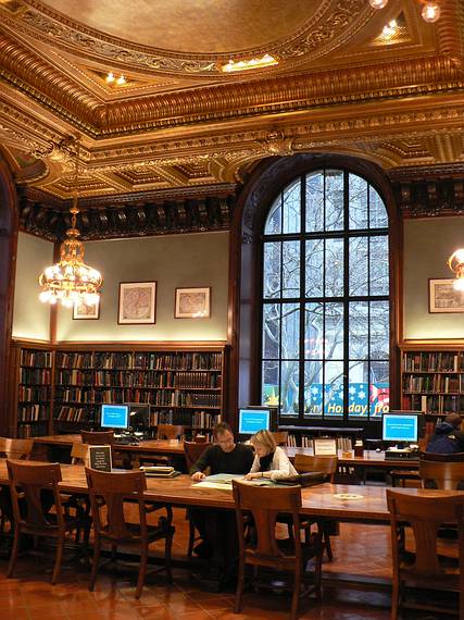 The Map Room.<br />New York City Public Library.<br />Dec. 31, 2005 - New York, New York.