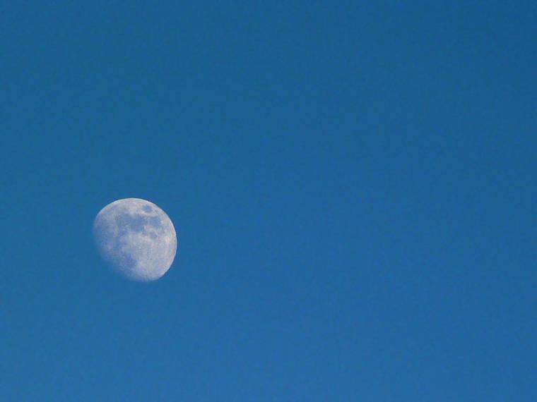 Jan. 10, 2006 - Parker River National Wildlife Refuge, Plum Island, Massachusetts.<br />The moon.