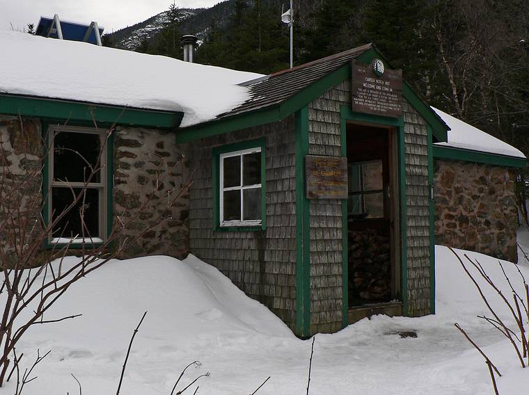 Feb. 4, 2006 - White Mountains, New Hampshire.<br />Successful hike to Carter Notch Hut.<br />The Carter Notch AMC Hut.