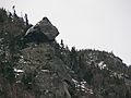 Feb. 4, 2006 - White Mountains, New Hampshire.<br />Successful hike to Carter Notch Hut.<br />Rock on Carter Dome (photographed near the hut).