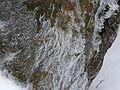 Feb. 4, 2006 - White Mountains, New Hampshire.<br />Successful hike to Carter Notch Hut.<br />Ice on rock.