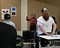 April 10, 2006 - Bedford, Massachusetts.<br />Middlesex Community College.<br />Joyce's "Color and Design" class.