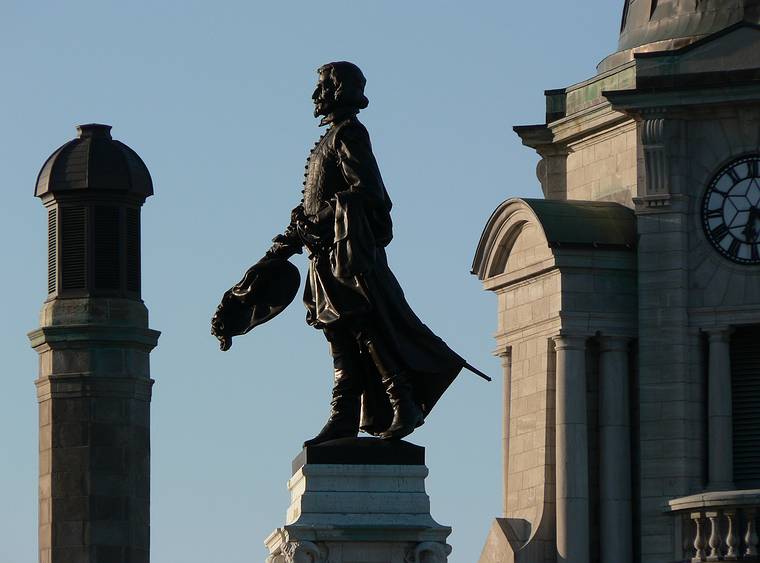 April 14, 2006 - Quebec City, Quebec, Canada.<br />Samuel de Champlain (1567?-1635).