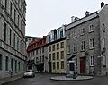 April 15, 2006 - Quebec City, Quebec, Canada.<br />At intersection of Rue Donnacona and Rue des Jardins.