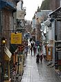 April 16, 2006 - Quebec City, Quebec, Canada.<br />Rue du Petit-Champlain in the lower city.