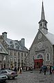 April 16, 2006 - Quebec City, Quebec, Canada.<br />Notre Dame des Victoires on Place Royale.