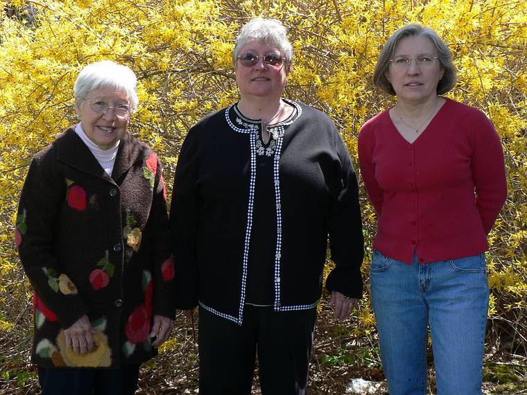 April 30, 2006 - Tewksbury, Massachusetts.<br />Marie with daughters Norma and Joyce.
