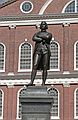 April 30, 2006 - Quincy Market area, Boston, Massachusetts.<br />Samuel Adams in front of Faneuil Hall.