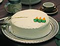 May 14, 2006 - Merrimac, Massachusetts.<br />An Alden-Merrell carrot cake.
