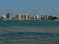 May 28, 2006 - Sarasota, Florida.<br />At the Marie Selby Botanical Gardens.<br />Sarasota across Sarasota Bay.