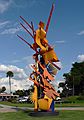 May 31, 2006 - Lake Mirror Park, Lakeland, Florida.<br />Albert Paley, "Tribute to Volunteerism",  2004.<br />Formed and fabricated steel, 492" x 144" x 110"