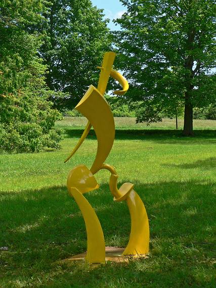 June 12, 2006 - Maudlay State Park, Newburyport, Massachusetts.<br />Outdoor Sculpture - Movement.<br />Gary Rathmell, untitled, steel.