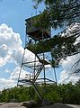 June 13, 2006 - Pawtuckaway State Park, Nottingham, New Hampshire.<br />Firetower atop South Mountain.