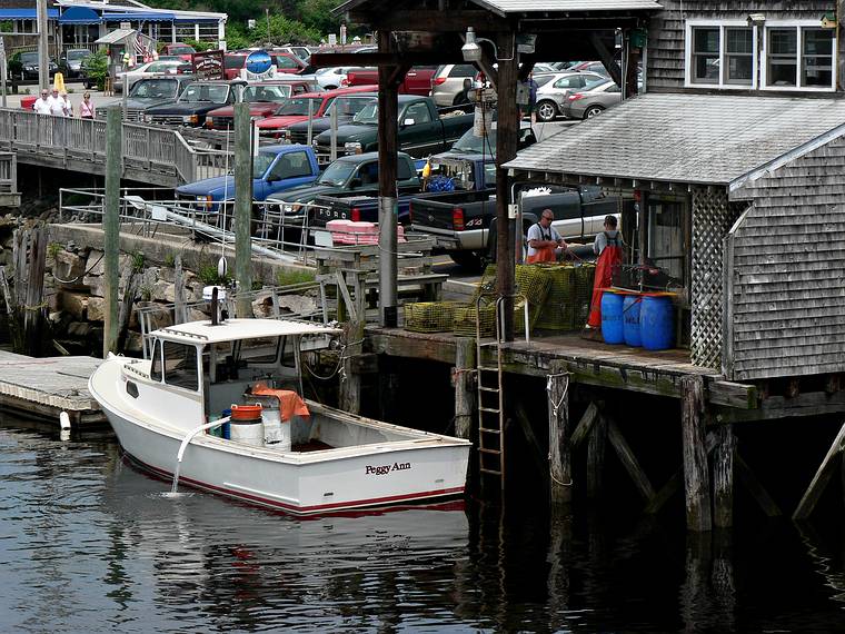 June 14, 2006 - Perkins Cove, Ogunquit, Maine.
