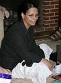 June 18, 2006 - Manchester by the Sea, Massachusetts.<br />Eriks' 13th birthday.<br />Nancy, Eriks' mother.