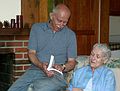 June 18, 2006 - Manchester by the Sea, Massachusetts.<br />Eriks' 13th birthday.<br />Ronnie and Baiba.