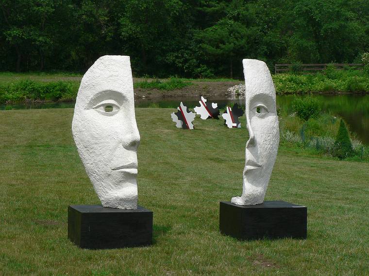 June 25, 2006 - Mill Brook Gallery, Concord, New Hampshire.<br />Michael Alfano, "Gates of Transcendence".