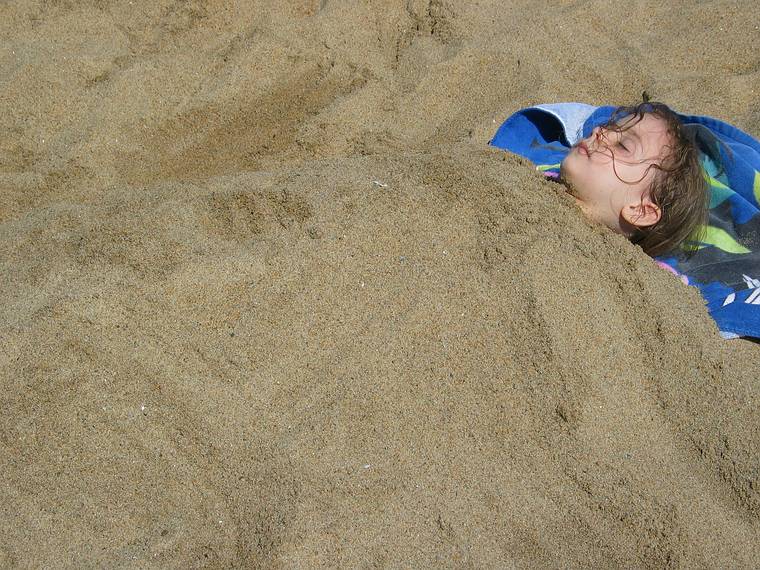 June 27, 2006 - Parker River National Wildlife Refuge, Plum Island, Massachusetts.<br />What happened to the rest of Miranda's body?
