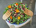 July 9, 2006 - Lawrence, Massachusetts.<br />Paul and Norma's salad.