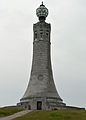 July 12, 2006 - Mount Greylock, Massachusetts.<br />Veterans Memorial Tower at the top.<br />At 3,491 feet, Mount Greylock is the highest peak in Massachusetts.