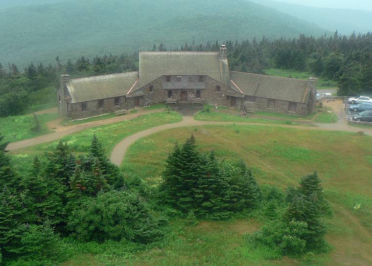 July 12, 2006 - Mount Greylock, Massachusetts.<br />Bascom Lodge atop the mountain.