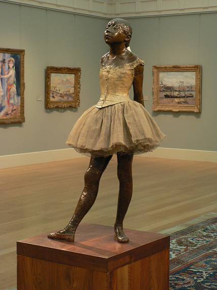 July 12, 2006 - Clark Art Institute (Museum), Williamstown, Massachusetts.<br />Edgar Degas, "Little Dancer of 14 Years", 1881
