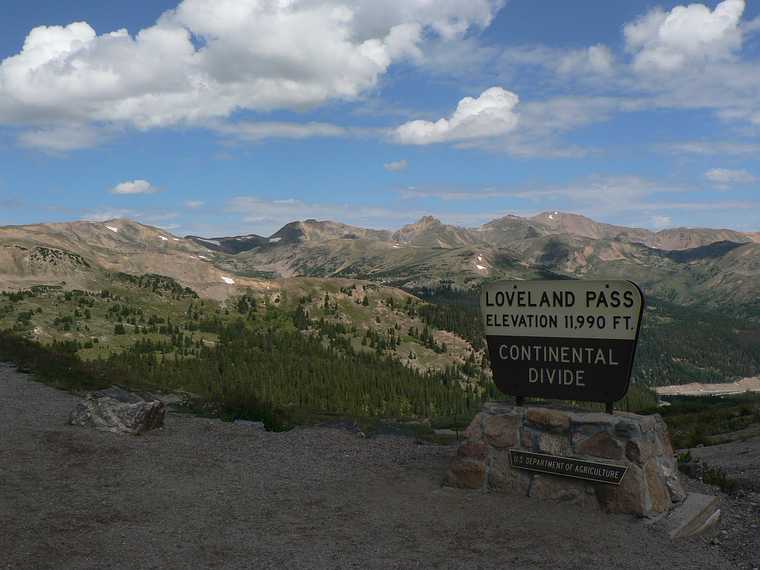 August 10, 2006 - Loveland Pass, Colorado.