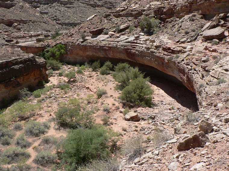 August 15, 2006 - Day 4 on the Green River, Utah.<br />Water Canyon.