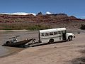 August 16, 2006 - Day 5, now on the Colorado River, Utah.<br />The end of the river adventure.