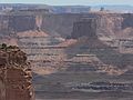 August 17, 2006 - Island in the Sky, Canyonlands National Park, Utah.<br />Views from path to White Rim Overlook.