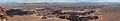 August 17, 2006 - Island in the Sky, Canyonlands National Park, Utah.<br />At Grand View Point Overlook.<br />White Rim and Monument Basin (scroll to see the whole panorama).