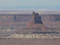 August 17, 2006 - Island in the Sky, Canyonlands National Park, Utah.<br />At Grand View Point Overlook.<br />Candle Stick Tower.