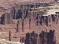 August 17, 2006 - Island in the Sky, Canyonlands National Park, Utah.<br />At Grand View Point Overlook.